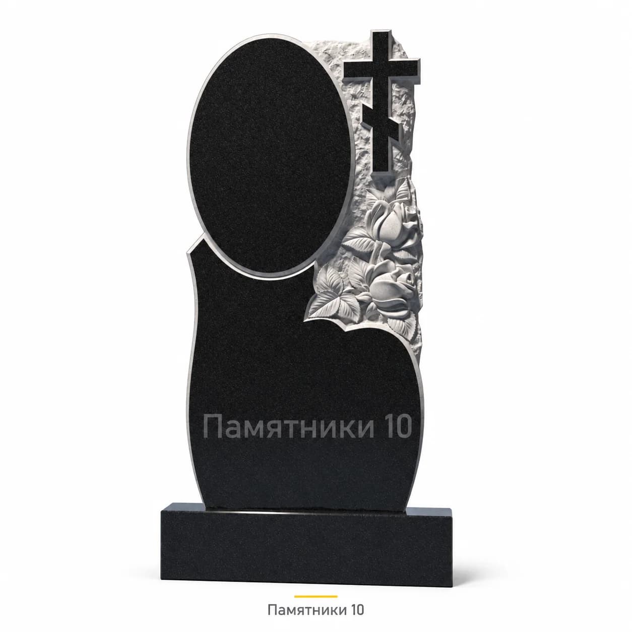 Памятник вертикальный резной РВ-65