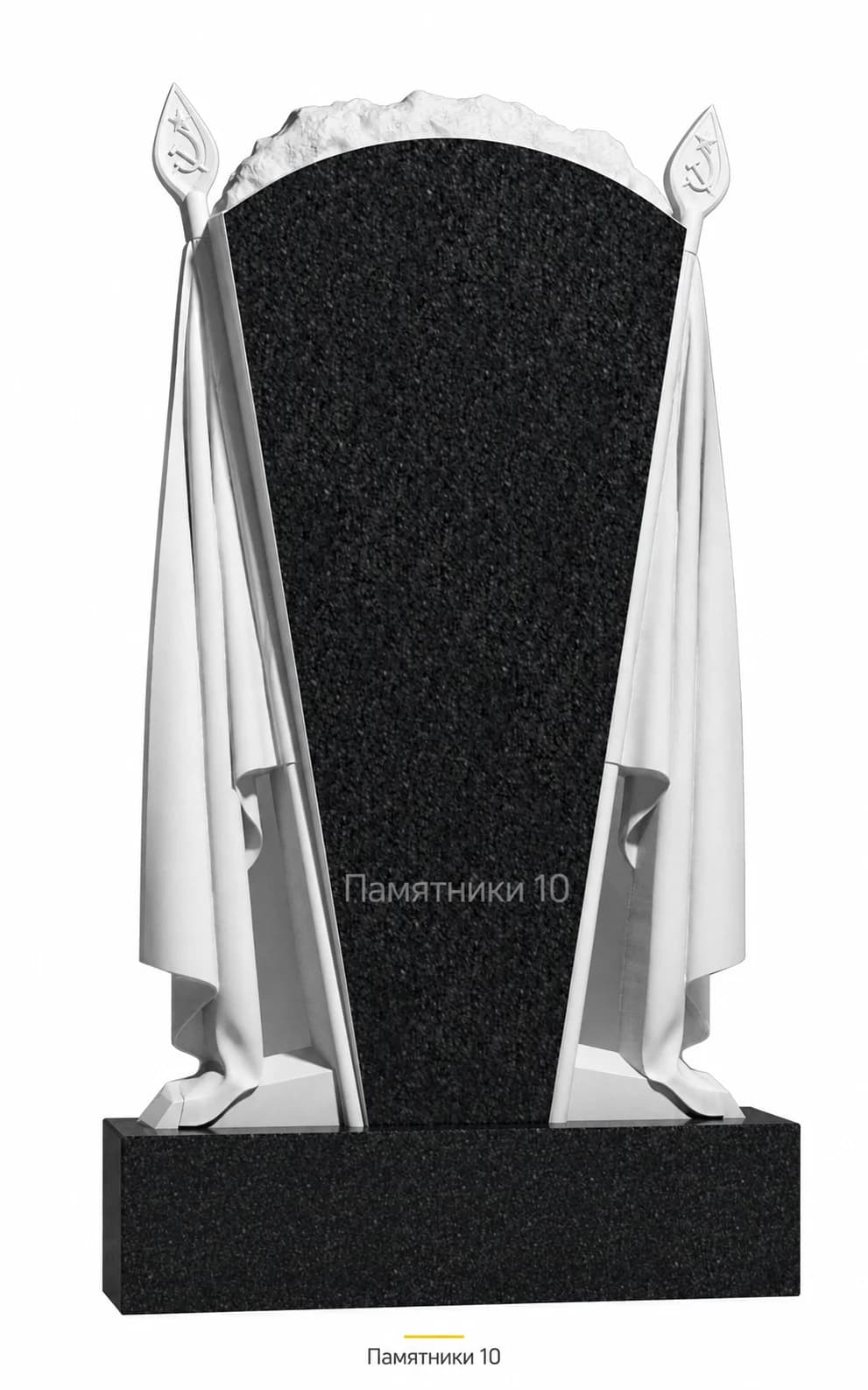 Памятник вертикальный резной РВ-210