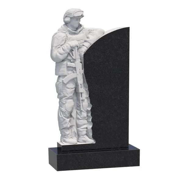Памятник вертикальный резной РВ-252