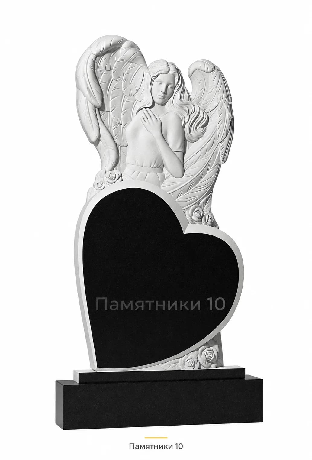 Памятник вертикальный резной РВ-143