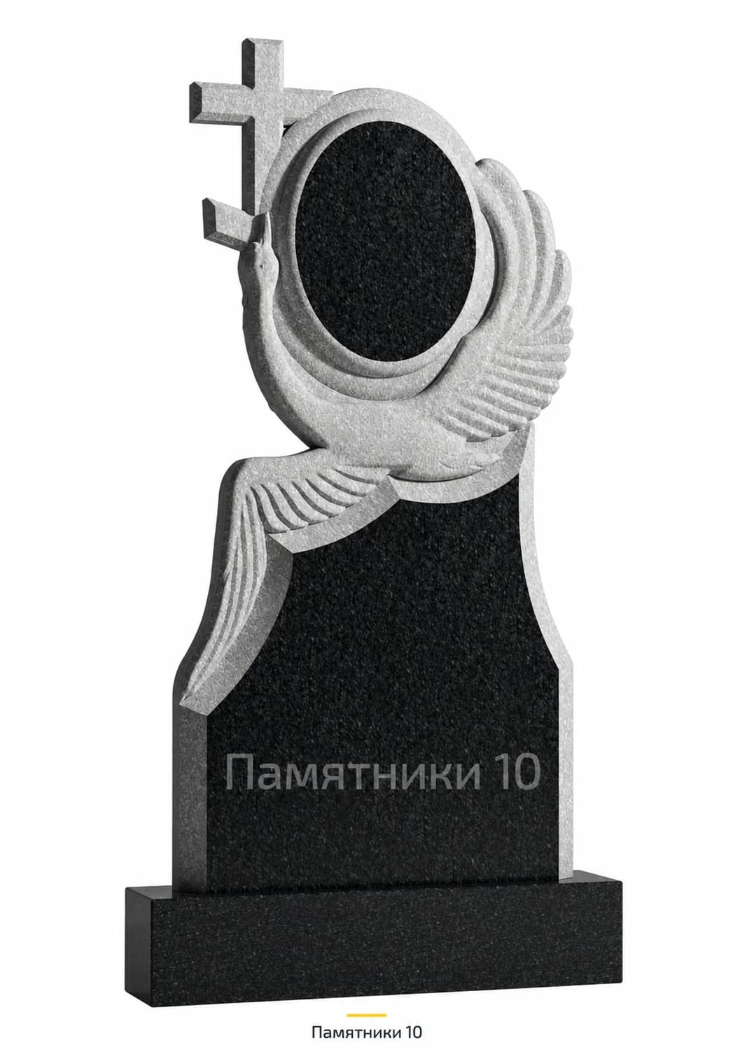 Памятник вертикальный резной РВ-199