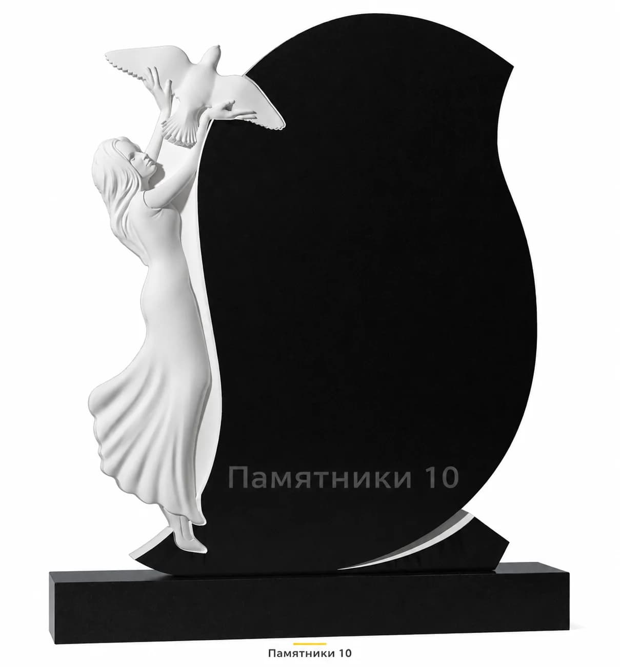 Памятник вертикальный резной РВ-191