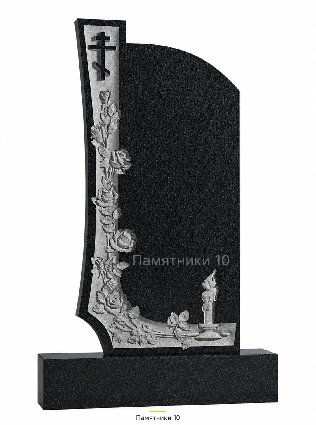 Памятник вертикальный резной РВ-12