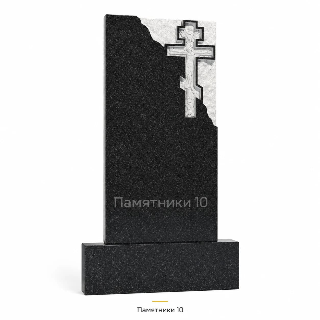 Памятник вертикальный резной РВ-113 из гранита