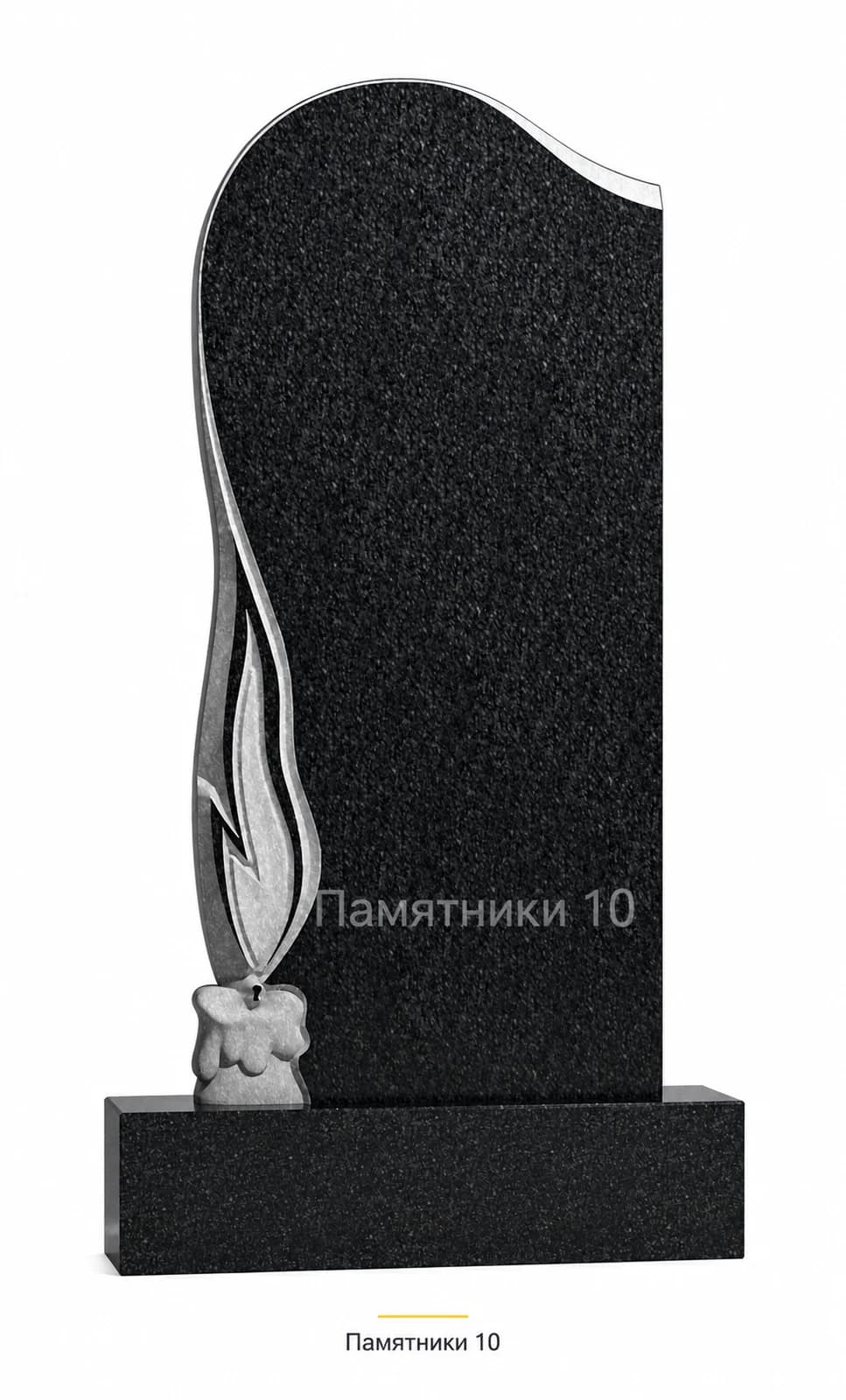 Памятник вертикальный резной РВ-120 из гранита