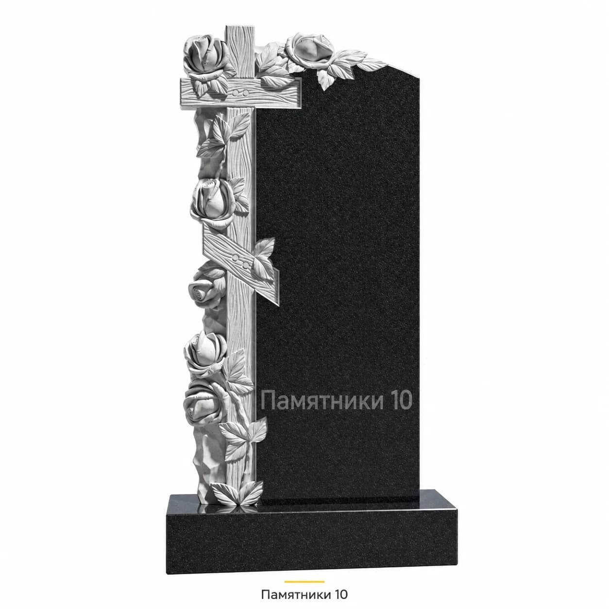 Памятник вертикальный резной РВ-98 из гранита