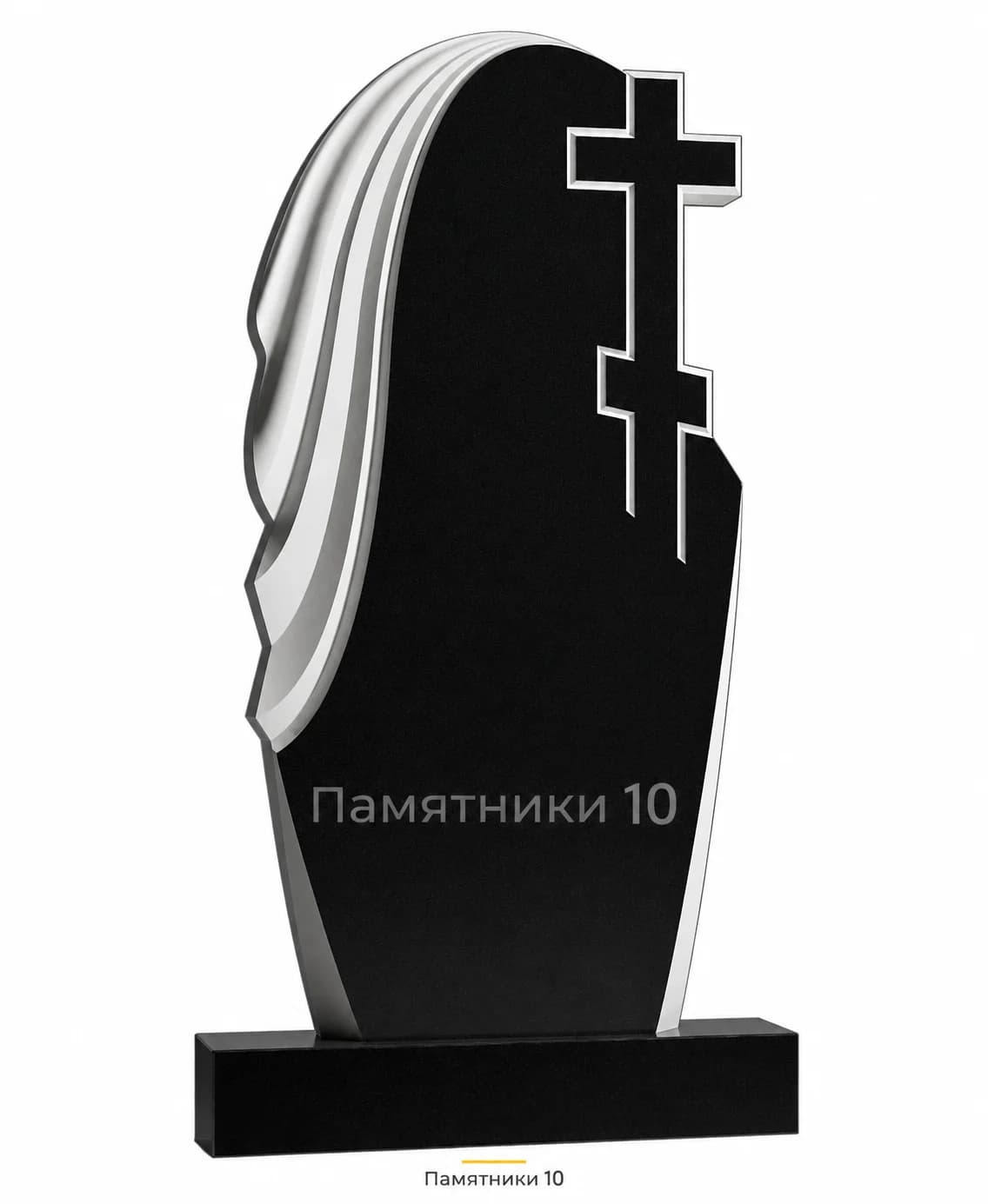 Памятник вертикальный резной РВ-104 из гранита