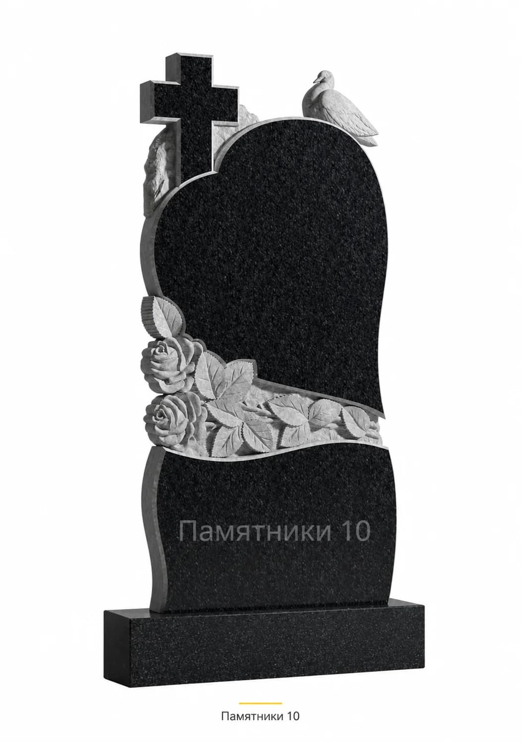 Памятник вертикальный резной РВ-21