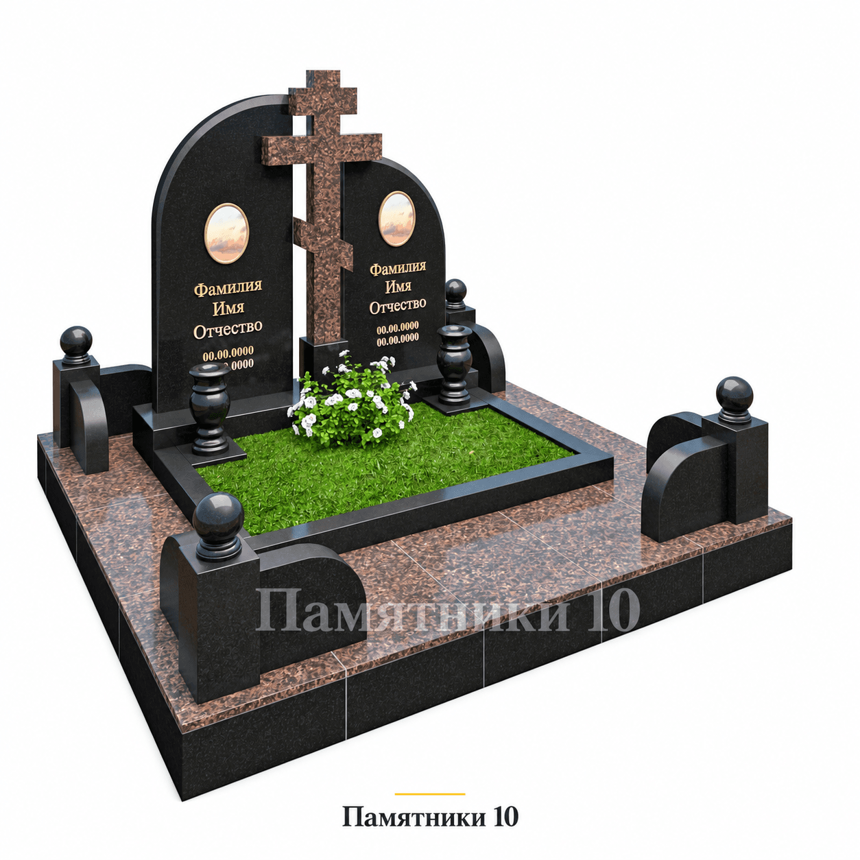 Мемориальный комплекс К-43 из гранита